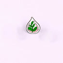 Magic Plant Bottle Brooch Badge Unisex Clothing Lapel Enamel Pins (Style 1) A