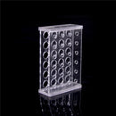 24 Holes Test Tube Rack Testing Tubes Holder Storage Plastic Lab Supplies Z