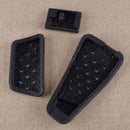 3Pcs Clutch Gas Accelerator Brake Pedal Cover Fit for Dodge Ram 1500-5500 Decor