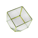 Geometric Glass Flower Pot DIY Terrarium Container Tealight Candle Holder