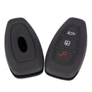 Car Silicone Car Key Smart Remote Key Case Cover for  Fiesta Focus 3 4 FT