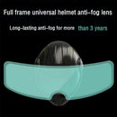Helmet Cle Anti-fog patch Motorcycle Generic Helmet Lens Anti-fog visor  Ew
