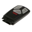 Smart Remote Key Shell Case Fob 4 Button for Audi TT A4 A5 S4 S5 Q7 SQ7 2017
