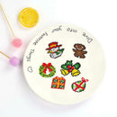 DIY Kids Round Diamond Christmas Stickers Full Drill Diamond Painting Kits