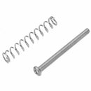 8 Pcs M2.5x32MM Electric Guitar Humbucker Pickups Adjust Height Screw and S