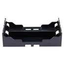 5X(Black Battery Holder 4 Pins for 2x18650 Rechargeable Li-ion Batteries O7O5)