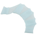 Silicone Swim Gear Fins Hand Webbed Flippers Training Glove L Size 7.1" x 2