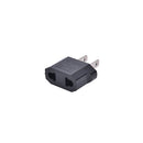 4PCS EU Euro Europe to US USA Power Jack Wall Plug Converter Travel Adapter  M&