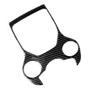 Carbon Fiber Gear Shift Control Panel Frame Cover Trim For Alfa  Giulia
