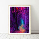 5D DIY Full Drill Diamond Painting Forest Path Cross Stitch Embroidery Kits