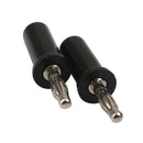 10pcs 4mm Banana Plug Male Adapter for High Voltage Speaker Audio