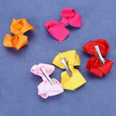 20pcs Baby Girl Hair Clips Headwear Ribbon Bow Hairpins Barrettes Hair Accessory
