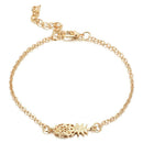 6pcs Boho Tassel Shell Bracelet Retro Pineapple Slice Bangles Women Jewelry A