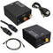 Digital Optical Coaxial Toslink Signal to Analog Audio Converter Adapter RC O6B7
