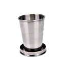 Stainless Steel Portable Outdoor Travel Folding Collapsible Cup Telescopicã€y!E