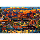 1000 Pieces DIY Canyon Village Puzzle Educational Learning Assembling Toys