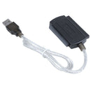 USB 2.03.52.5 IDE SATA Hard Disk Drive HDD Converter Cable Adapter Black