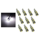 10PIECES T10 CAR BULBS LED 9 SMD W5W 501 SIDE LIGHT BULB FOR CARS
