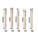 Pro 8pcs Makeup Brush Set  Foundation Eyeshadow Eyeliner Lip Brush Tool  OZ