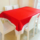 Christmas Holiday Santa Chair Hat Cover Tablecloth Christmas Party Table Di