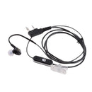 In-Ear Headset Earhook Earpiece for Baofeng 5R Two Way Radios Walkie Talkie