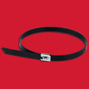 100Pcs/Lot,4.6Mmx300Mm Pvc Plastic Coated Ss304 Stainless Steel Cable Tie