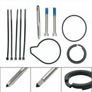 Repair Kit Replacement Tape DIY Bolt Air Suspension Compressor Pump For E53