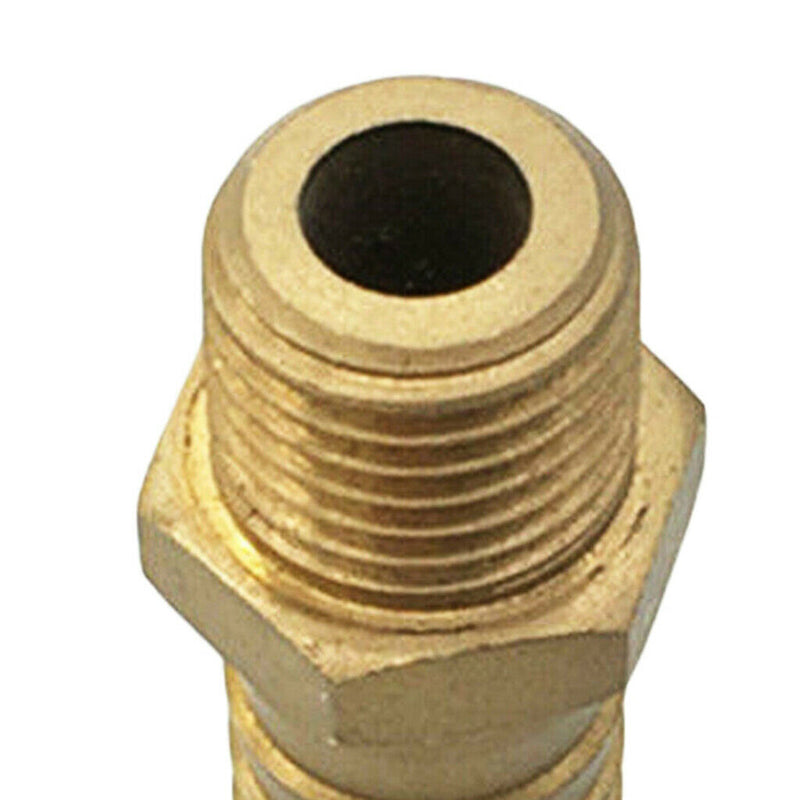 M14 x 1.5 M14 Male to Barb 9/16"  & 14mm NPT Brass Threaded Pipe Fitting