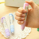 Rubber Eraser Gift Eraser Student Stationery School Cute Tool Pen Shape Eraser