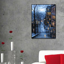 Street 5D DIY Diamond Painting Full Round Drill Cross Stitch Craft (L1032)