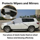 Windshield Windscreen Cover Sun Snow Ice Wind Protector for Car Suv Van Tru