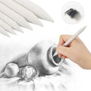 3 Pcs Blending Smudge Stump Stick Tortillon Sketch Art White Drawing Pen T BX