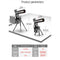 28X Zoom Clip-On External Telephoto Camera Smartphone Lens Kit with Tripod