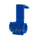 Blue 10Pcs Lock Wire Connectors Cable Quick Splice Crimp Terminals Electrical