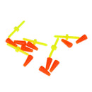 5pcs Bobber Stopper Floating Bobber Fishing Anti Wind Bar Random