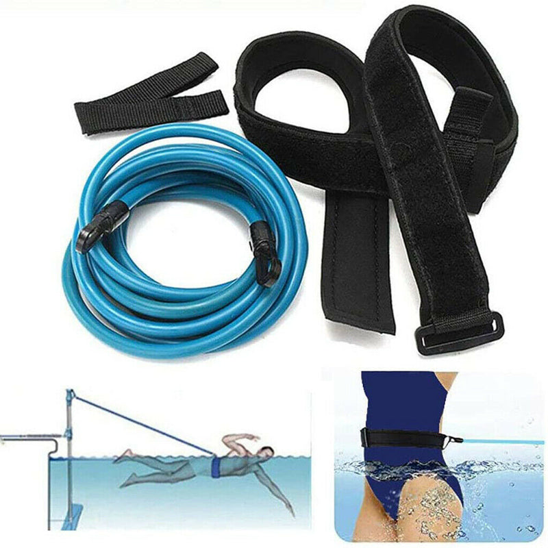 1.2 Meters Swim Training Belt Harness Stationary Cords Pool Training Supplies