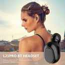 L21pro Waterproof Wireless Bluetooth Headset In-ear Stereo Music Earphones