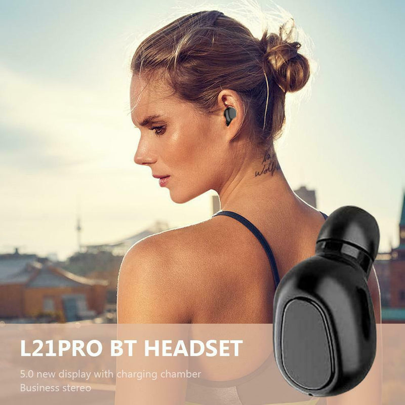 L21pro Waterproof Wireless Bluetooth Headset In-ear Stereo Music Earphones