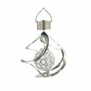 Outdoor Stainless Steel LED Solar Wind Chime Light Landscape Light Exquisite bh