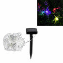 Solar String Lights Outdoor,20 LED Solar Powered Butterfly Dragonfly String Q2X7