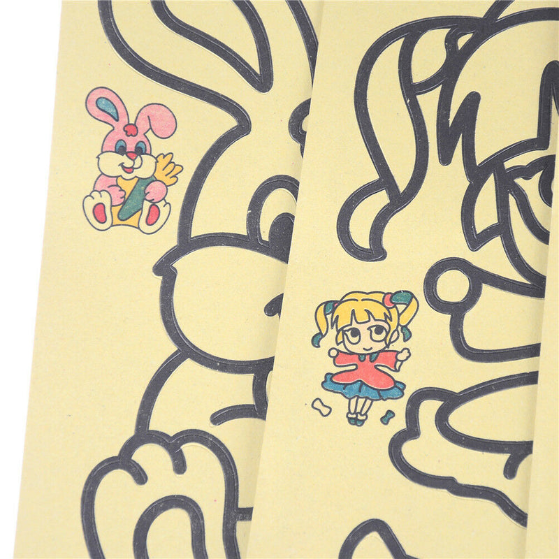 5PCS Kids DIY Colorful Sand Painting Art Creative Drawing for Children Toys LJ