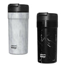 Camera Lens Stainless Steel Travel Coffee Mug Leak-Proof Lid Black