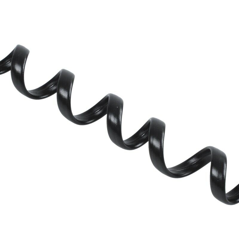 9.3" Black RJ9 Telephone Phone Modem Coil Line Cord Cable E9Z3