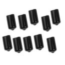10 Pieces Snooker Cue Head Rubber Case - Black