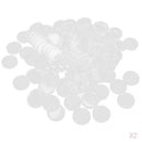 200 Pieces Clear Coin Capsules Containers Holders Storage Boxes 26mm