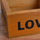 Square Wooden Succulent Plant Flower Bed Pot Box Garden Planter Home Storag O3M2