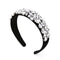 Baroque Velvet Rhinestone Headbands Women Hair Accessories Hair Bands Hoop Gif_