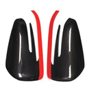 2 X Abs Side Door Rearview Mirror Cap Cover Trim For Mercedes Benz A Cla Gl