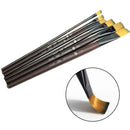 6Pcs/Set Nylon Acrylic Oil Paint Brushes For Art Artist Supplies Watercolor  OZ