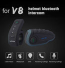 Motorcycle Bluetooth Headset Helmet Walkie-Talkie Handlebar For Vnetphone V